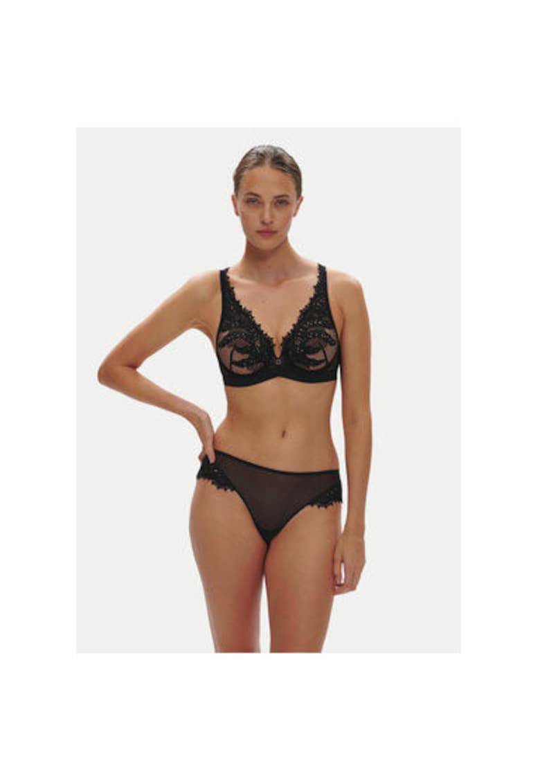 Chiloti dama - 303769994 - Poliester/Poliamida - Negru Chiloti dama - 303769994 - Poliester/Poliamida - Negru