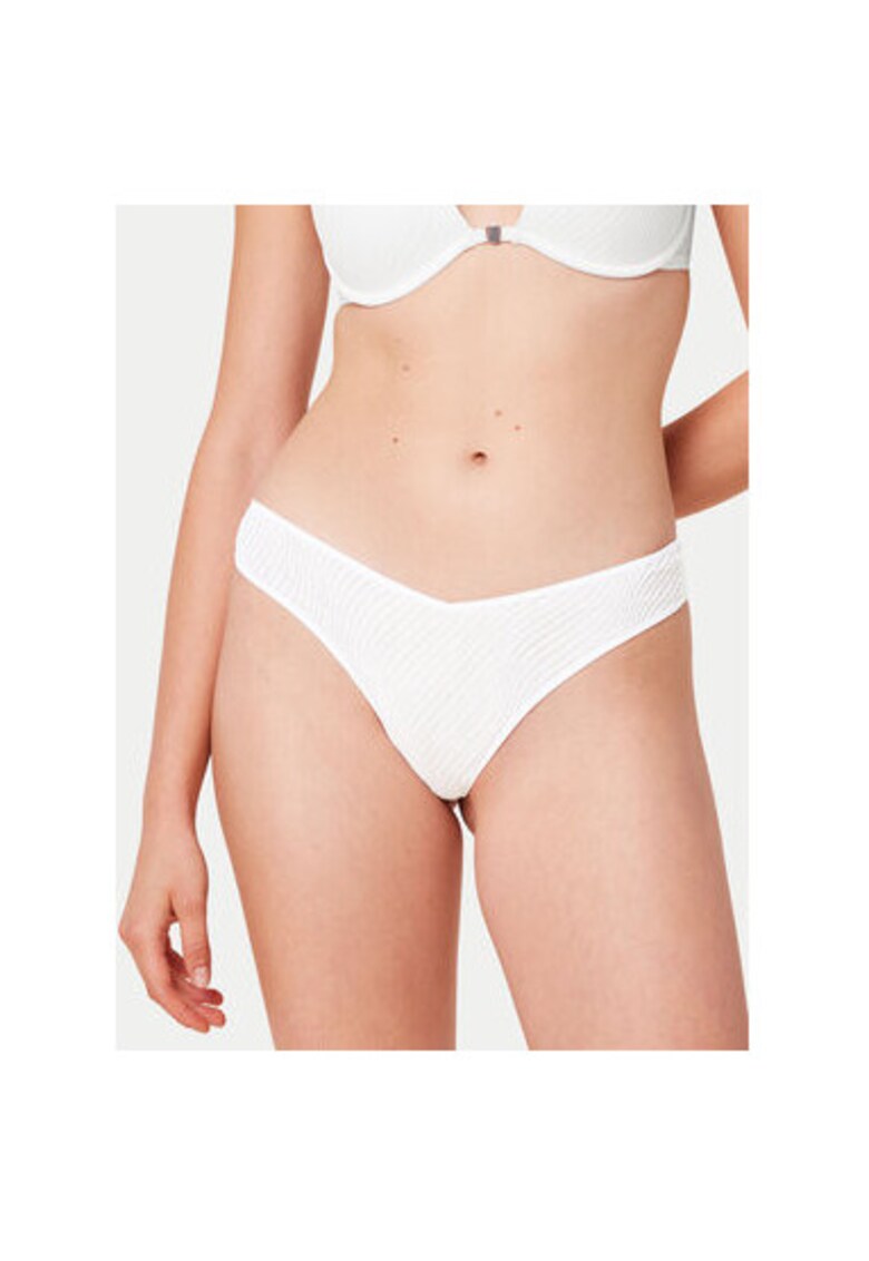 Chiloti dama - 303578053 - Poliamida/Elastan - Alb - Alb