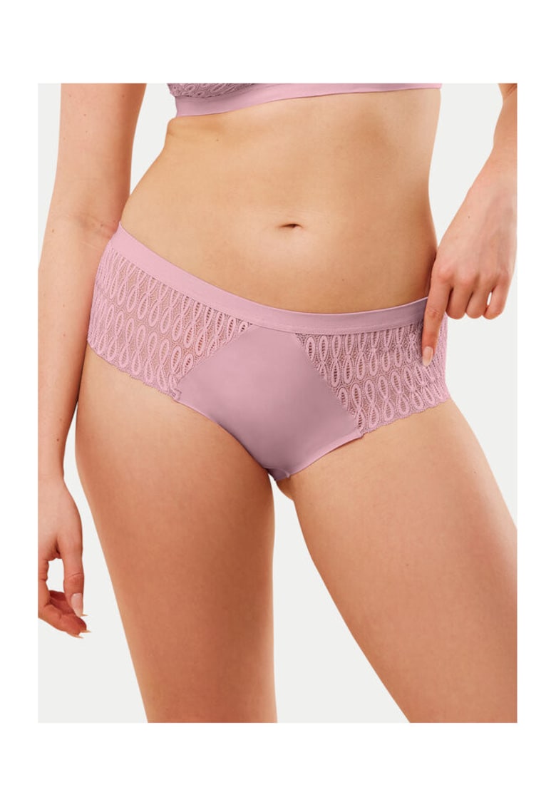 Chiloti dama - 304536236 - Poliamida/Elastan - Roz - Roz