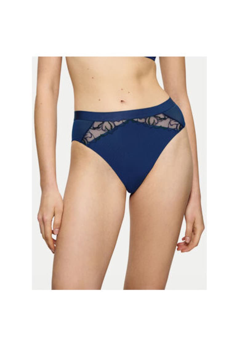 Chiloti dama - 304537264 - Poliamida - Albastru - Albastru