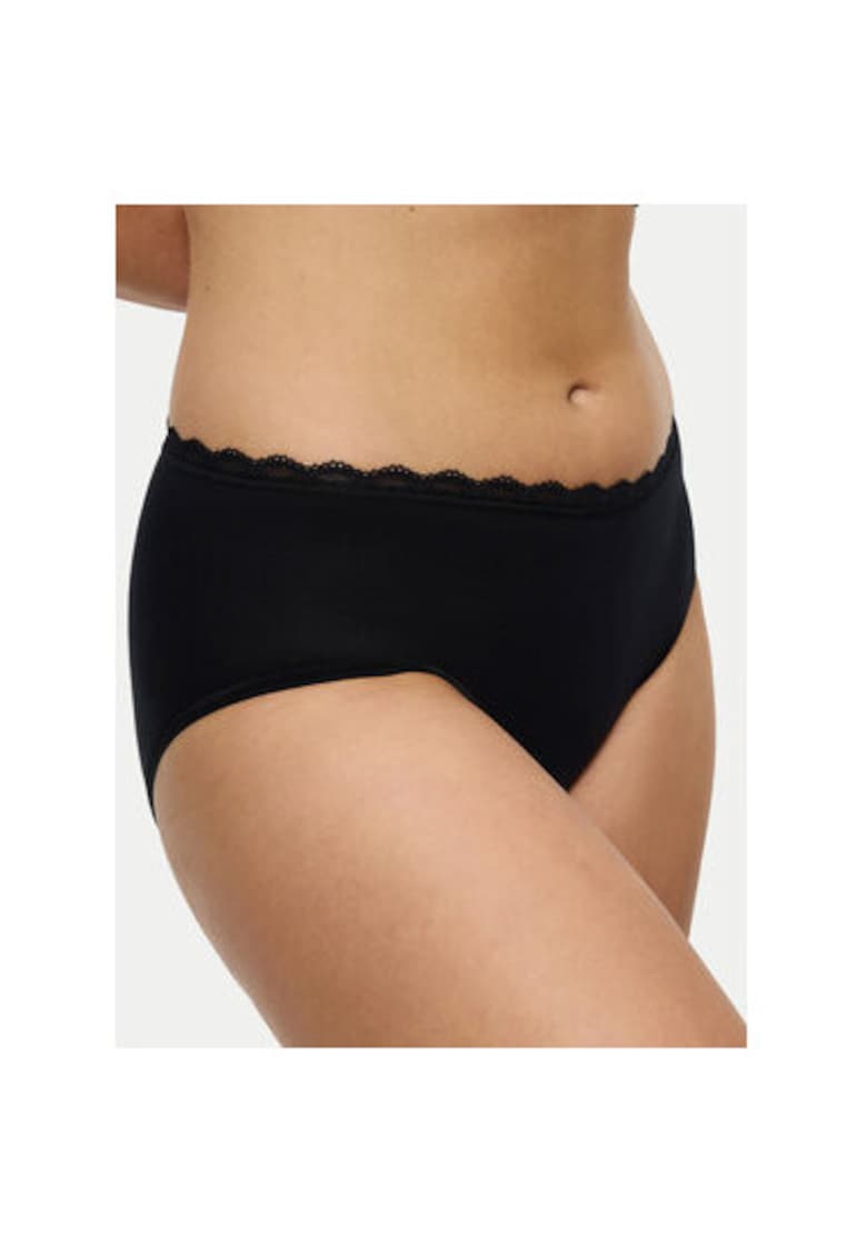 Chiloti dama - 304974816 - Bumbac - Negru