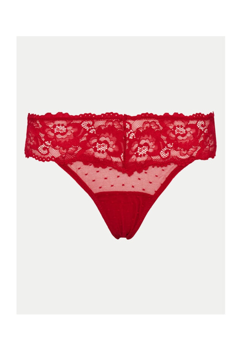 Chiloti dama - 305015563 - Poliamida - Negru - Negru