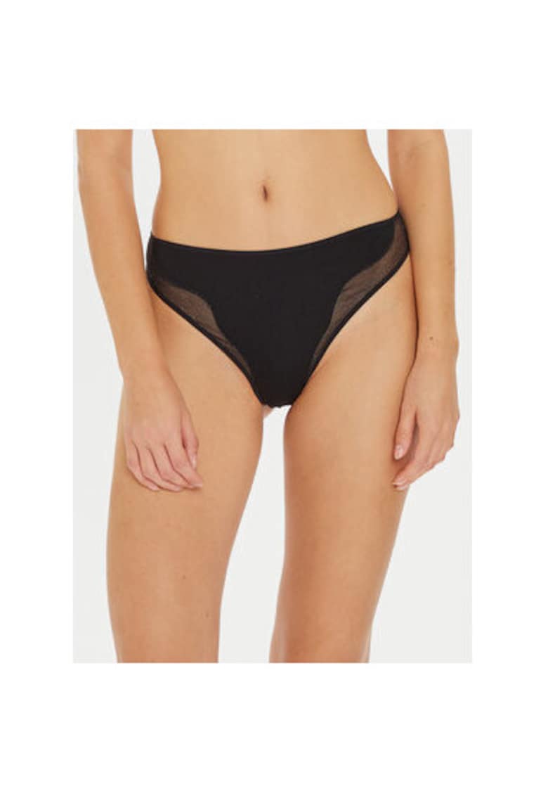 Chiloti dama -  304553653 - Viscoza/Poliester - Negru