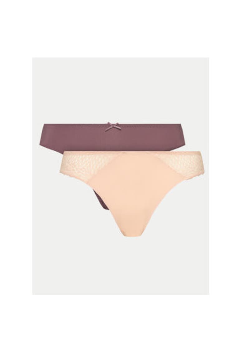 Set 2 chiloti dama - 303965969 - Poliamida - Multicolor - Multicolor
