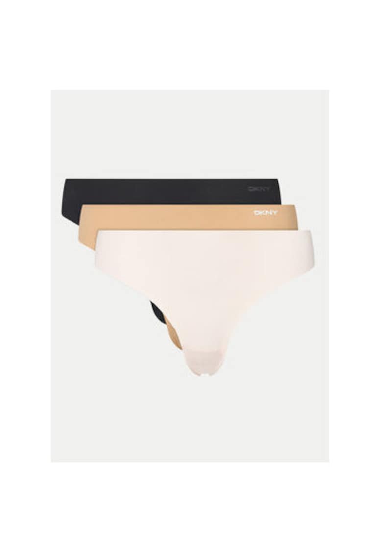 Set 3 chiloti dama -  303221096 - Nylon/Elastan - Alb