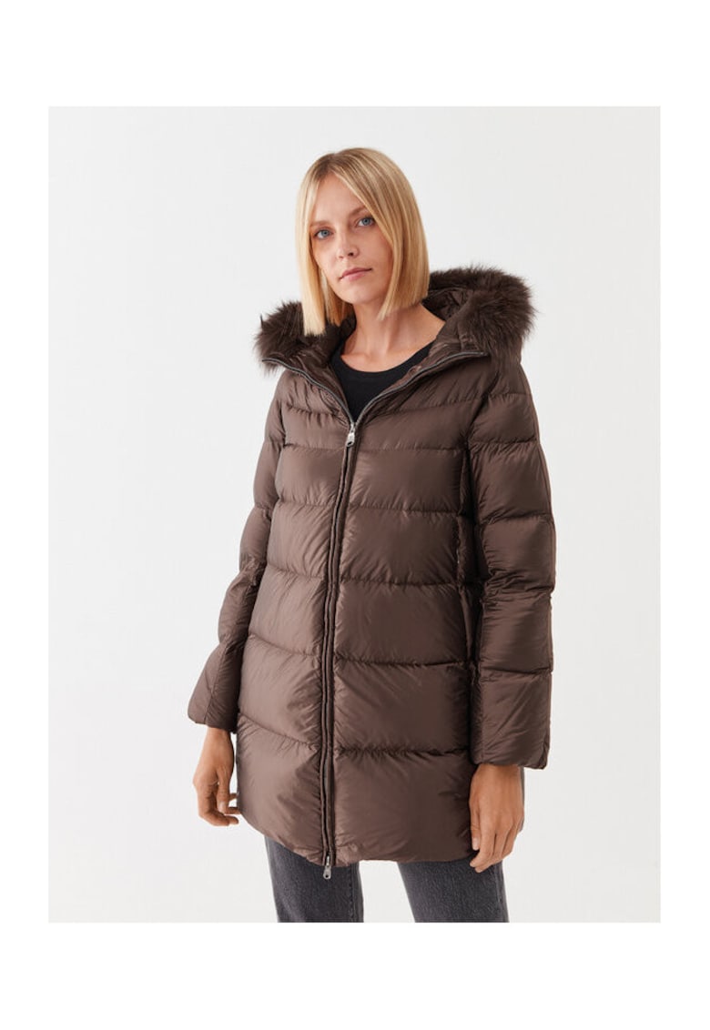 Geaca dama - Hetregó - 300932032 - Blana naturala - Maro - Maro