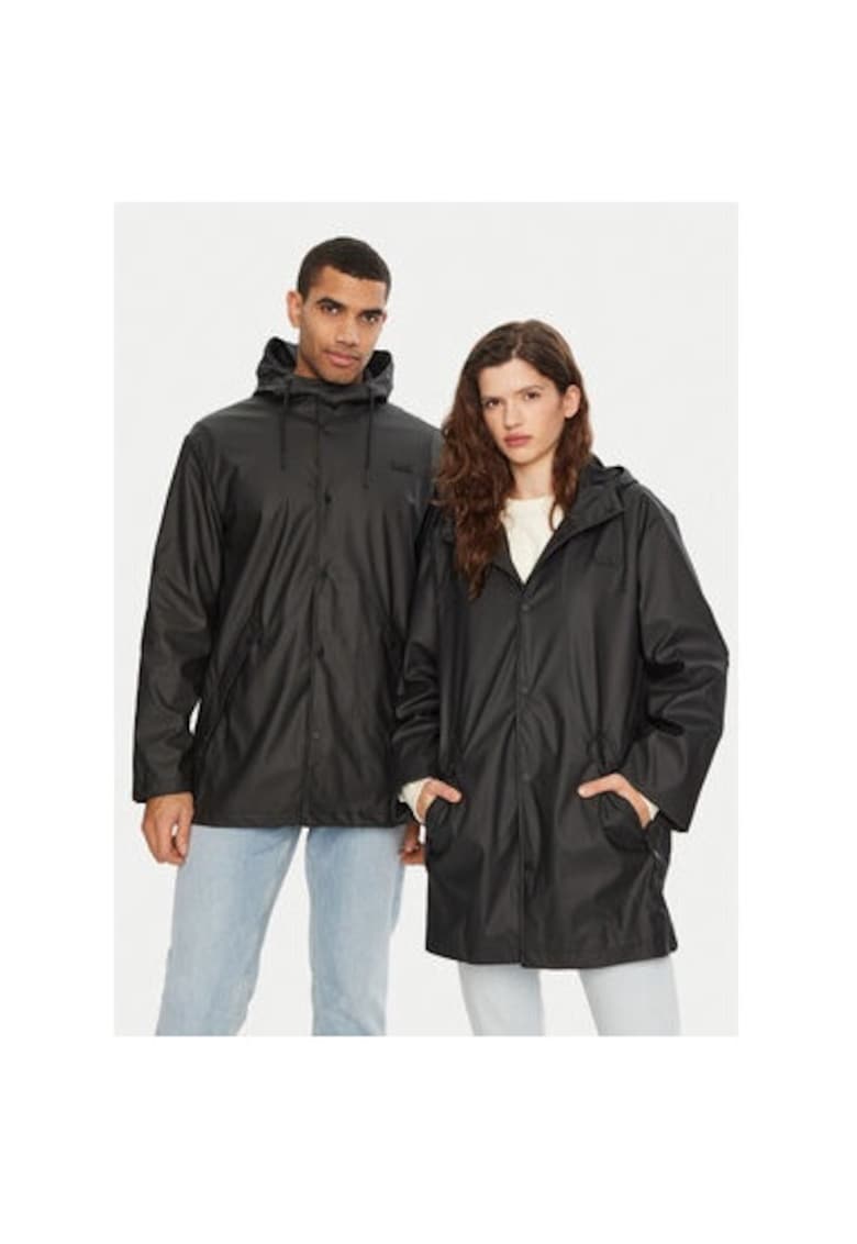 Geaca unisex - 304761331 - Poliuretan - Negru