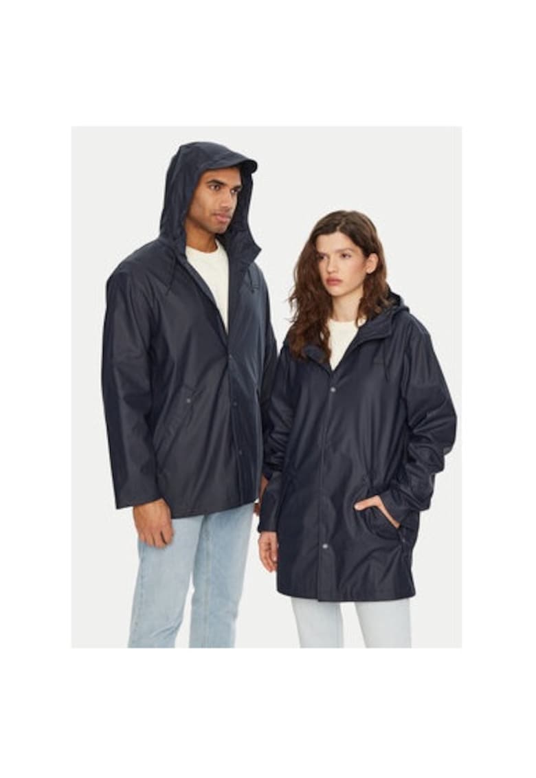 Geaca unisex - 304761355 - Poliuretan - Albastru