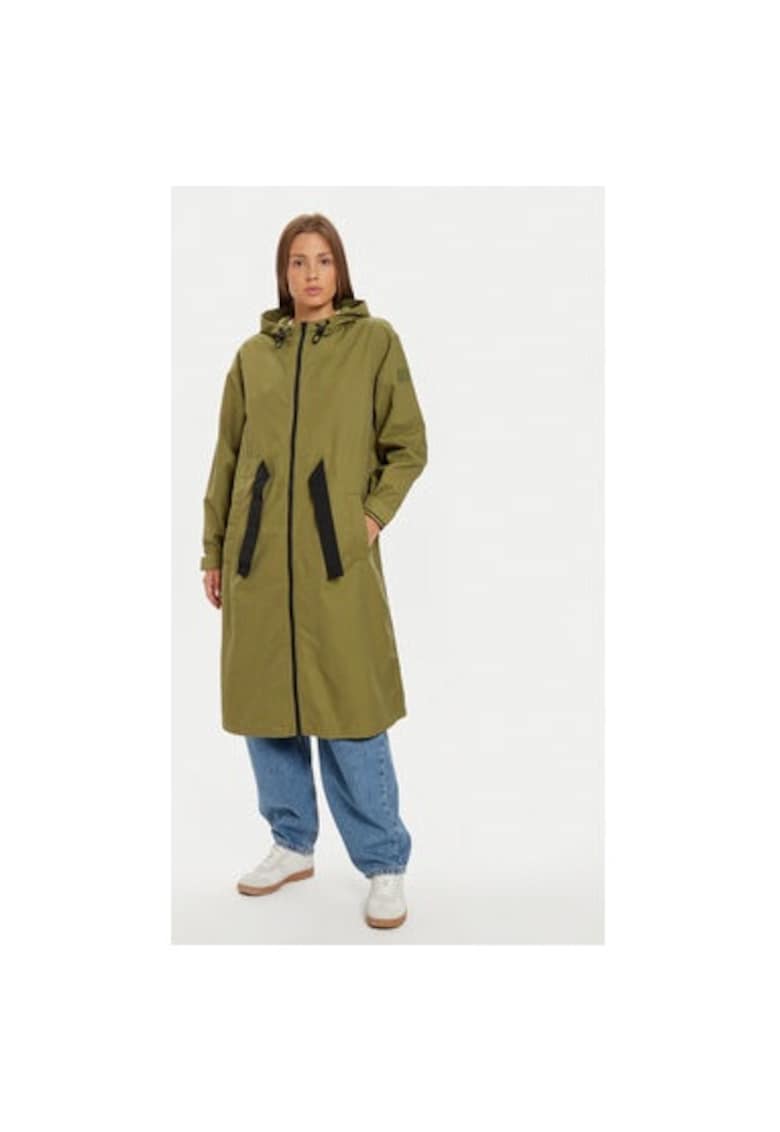 Jacheta dama -  304302619 - Bumbac/Nylon - Verde