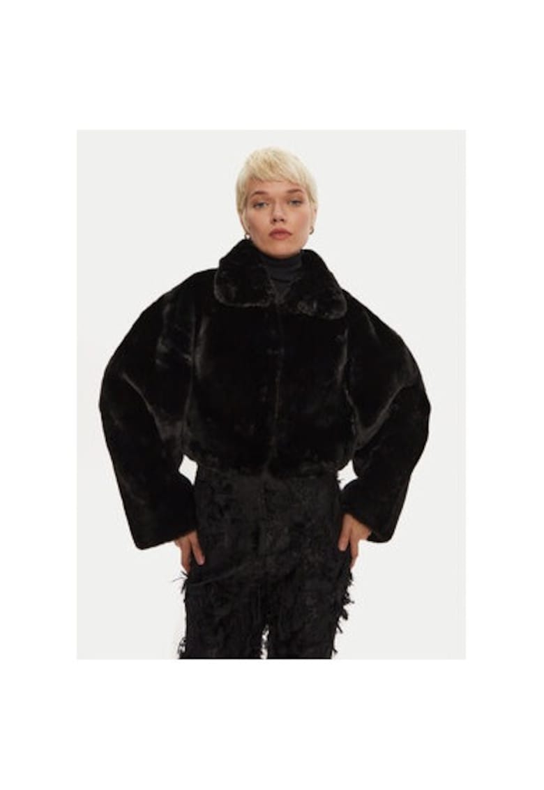 Geaca dama - ROTATE-113110100 - 100% poliester reciclat - negru