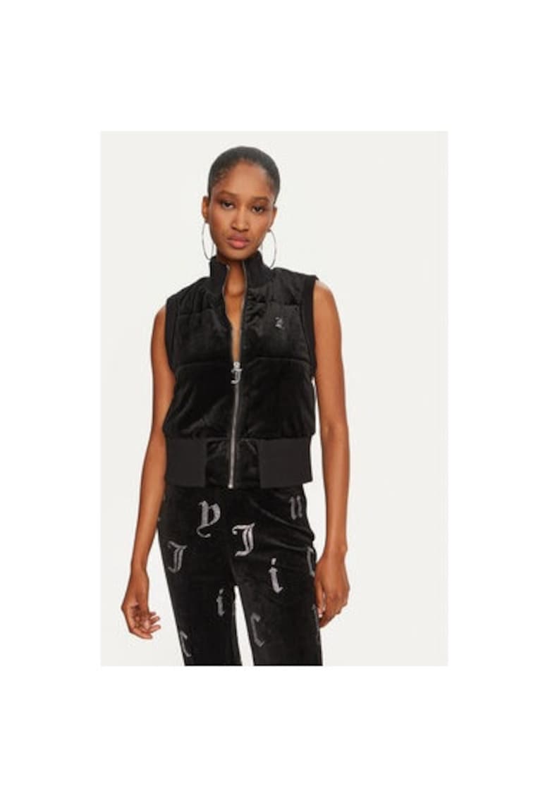 Vesta dama -  304461460 - Poliester - Negru