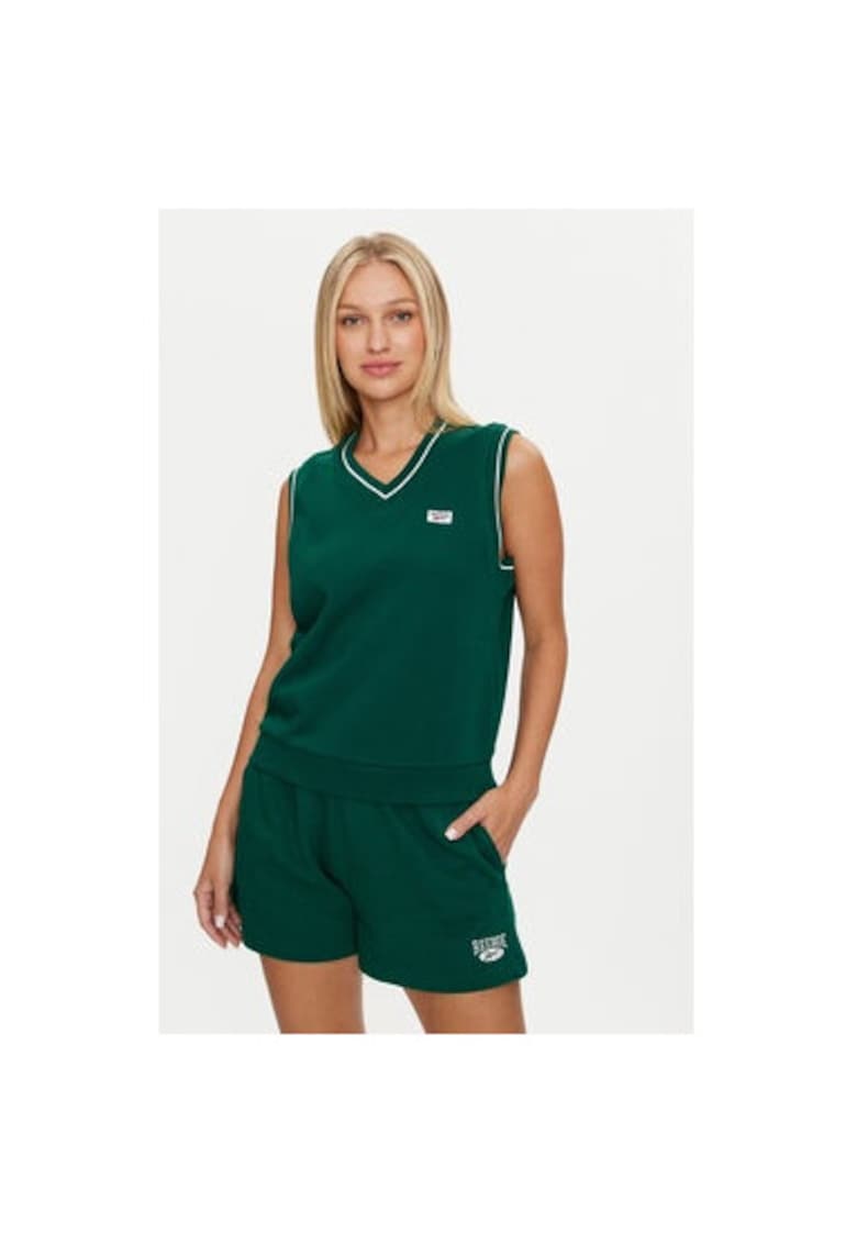 Vesta dama - 304552328 - Bumbac - Verde