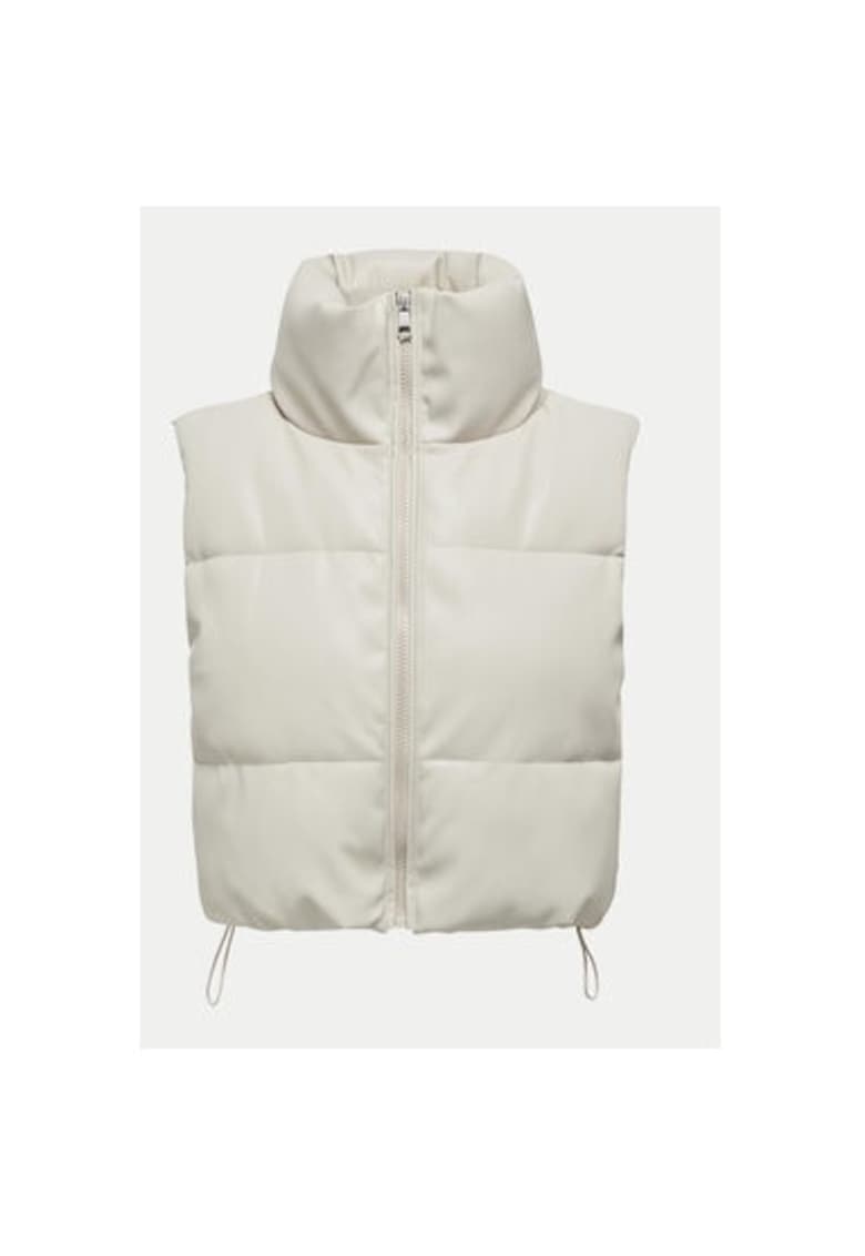 Vesta dama - 304497551 - Piele ecologica - Bej