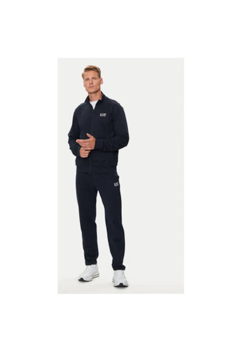 Trening barbati Emporio Armani - 8NPV61 PJVRZ - Bumbac - Bleumarin