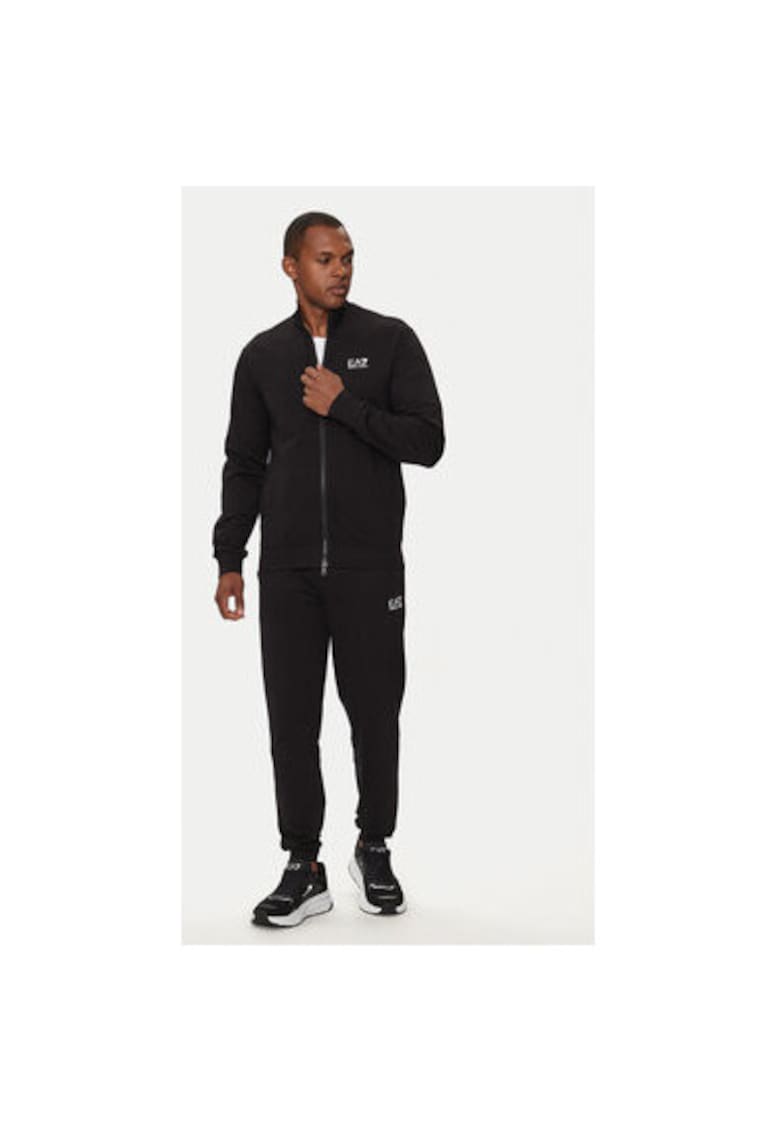 Trening barbati Emporio Armani - 8NPV60 PJVRZ - Bumbac - Negru
