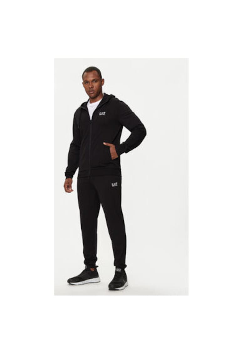 Trening barbati Emporio Armani - 8NPV63 PJVRZ - Bumbac - Negru - Negru