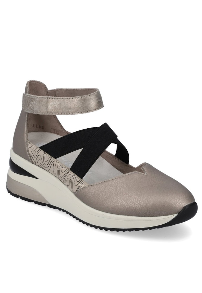 Pantofi de dama Remonte cu bareta Velcro la glezna D2411-90