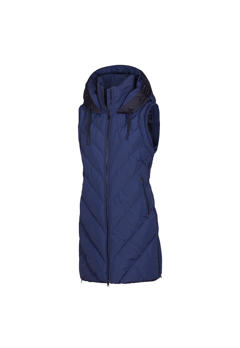 Vesta casual cu gluga fixa pentru femei Velda bluenights