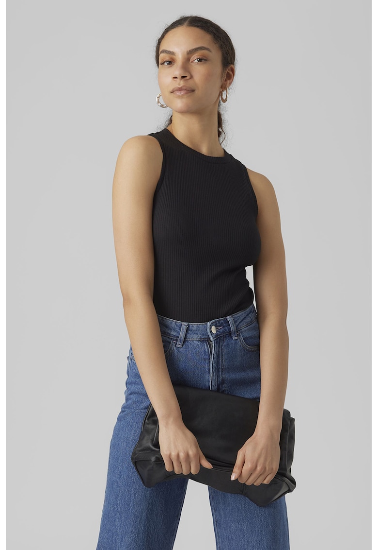 Top din amestec de bumbac organic