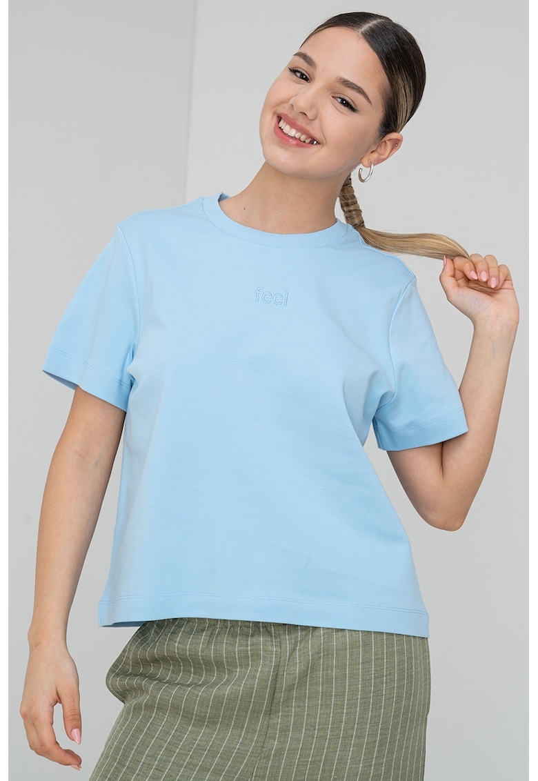 Tricou lejer de bumbac organic Pernille