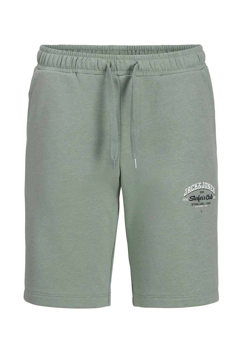 Pantaloni scurti uni cu snur