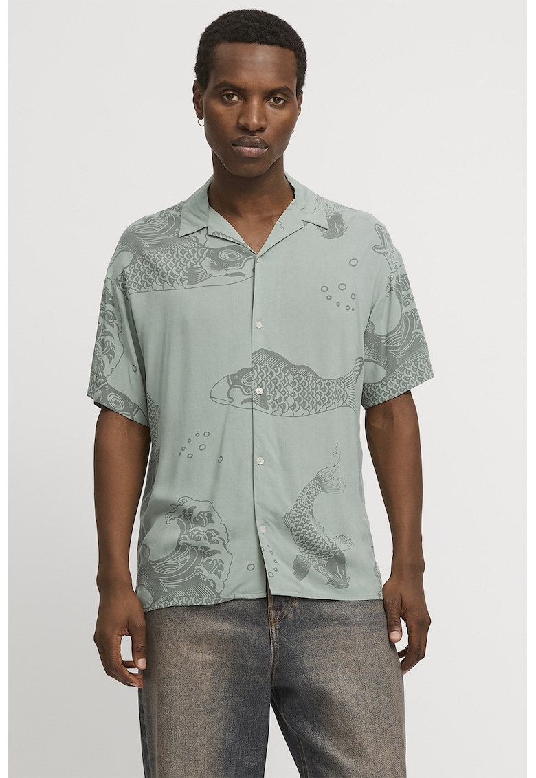 Camasa cu imprimeu grafic