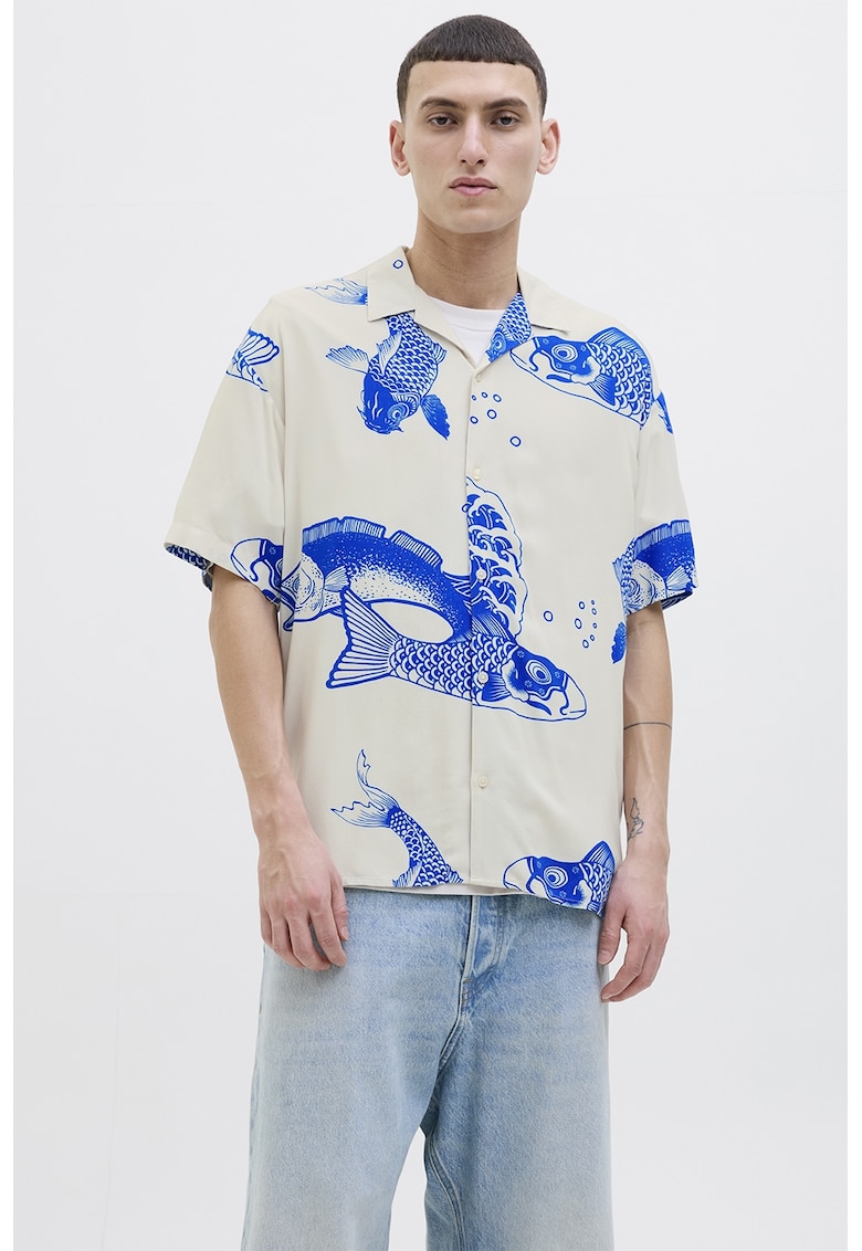 Camasa cu imprimeu grafic