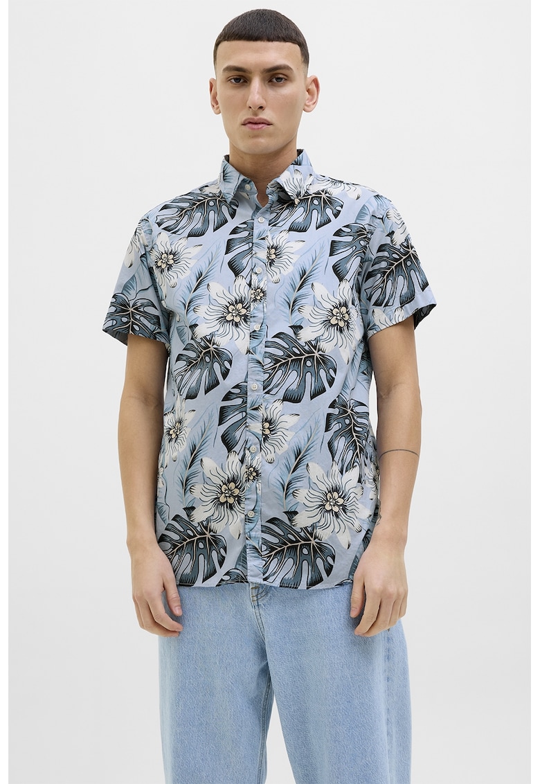 Camasa din bumbac cu model