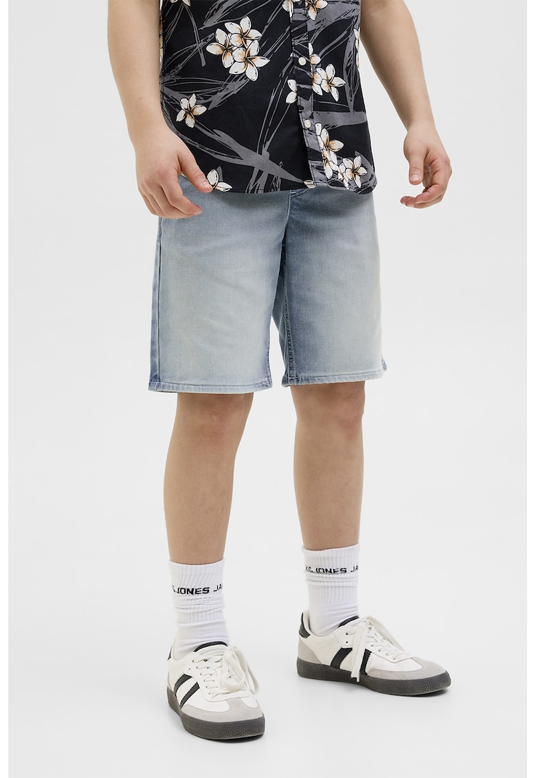 Pantaloni scurti din denim cu talie elastica