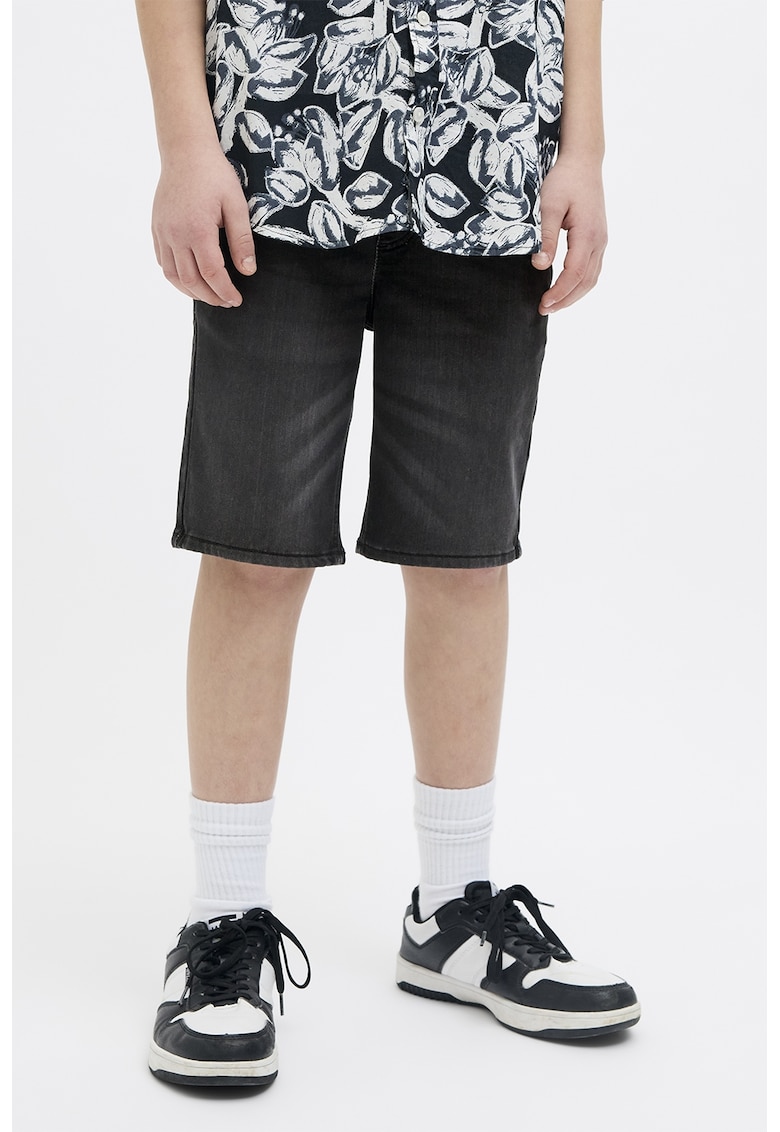 Pantaloni scurti din denim cu buzunare laterale