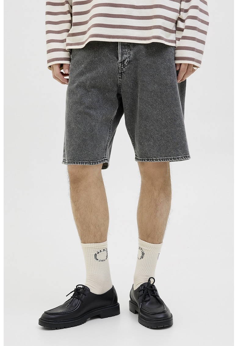 Blugi scurti cu croiala reaxed-fit