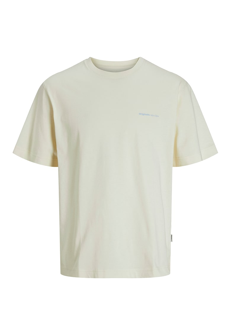 Tricou relaxed fit cu imprimeu pe partea din spate