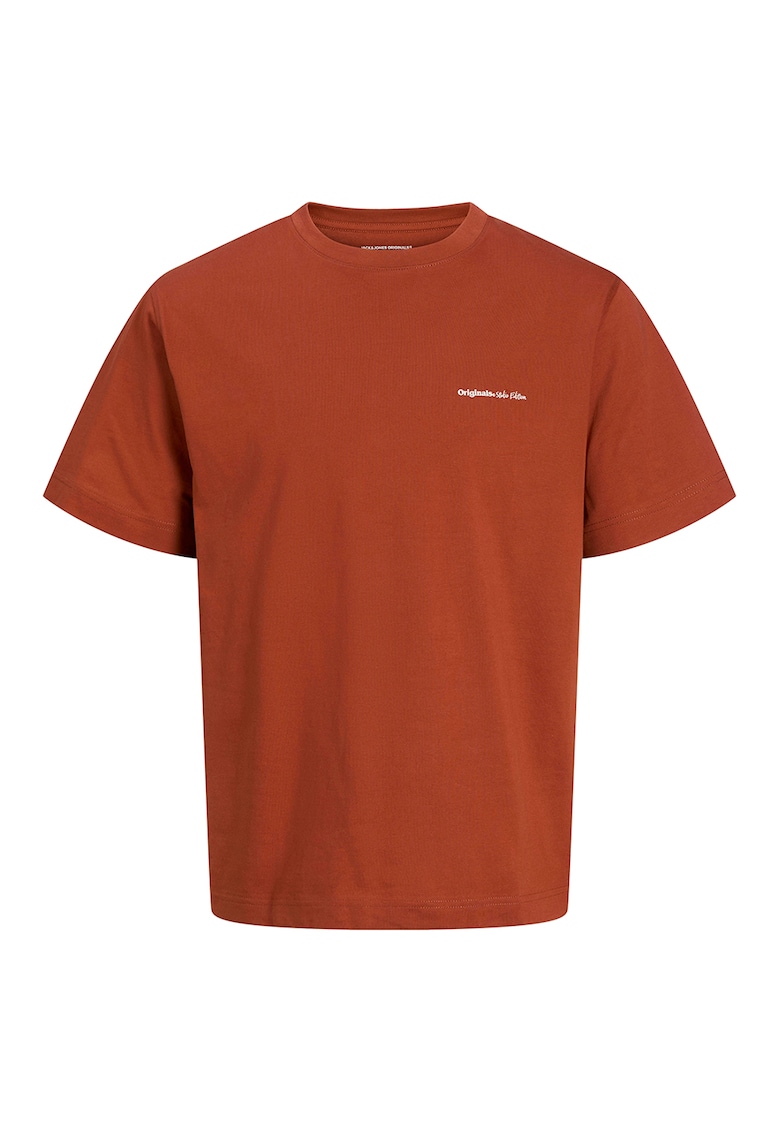 Tricou relaxed fit cu imprimeu pe partea din spate