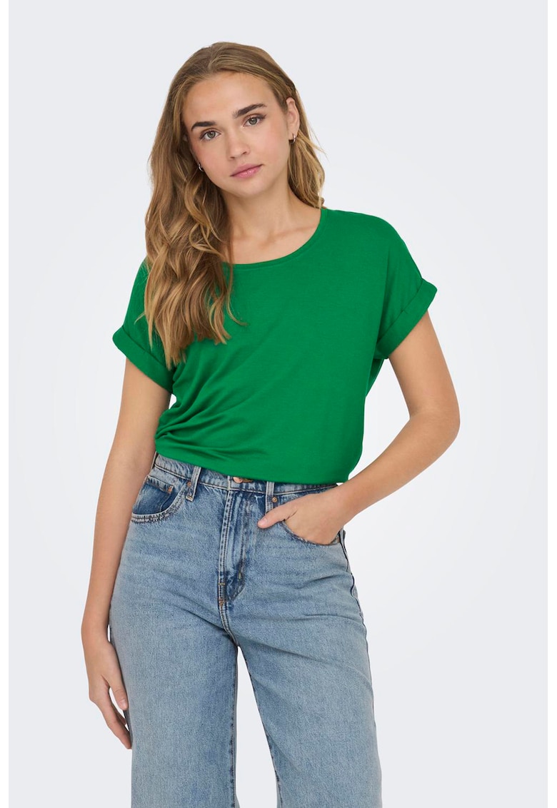 Tricou lejer cu decolteu rotund Moster