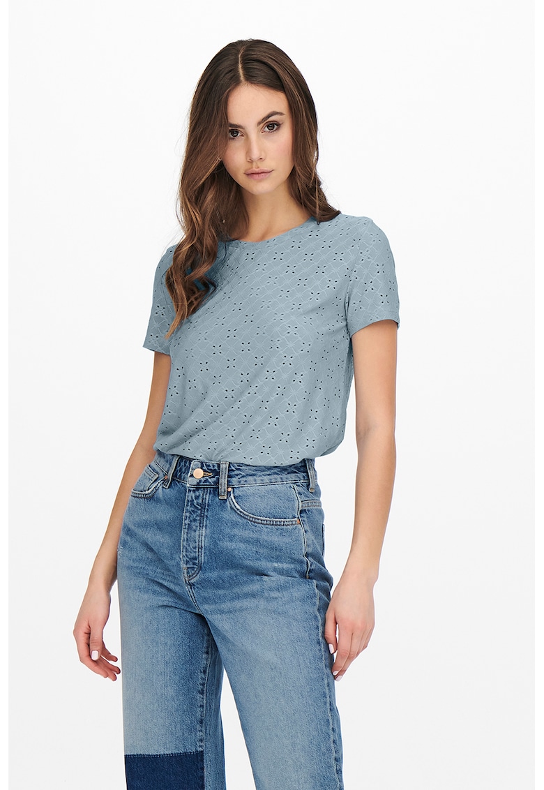 Tricou cu perforatii Cathinka