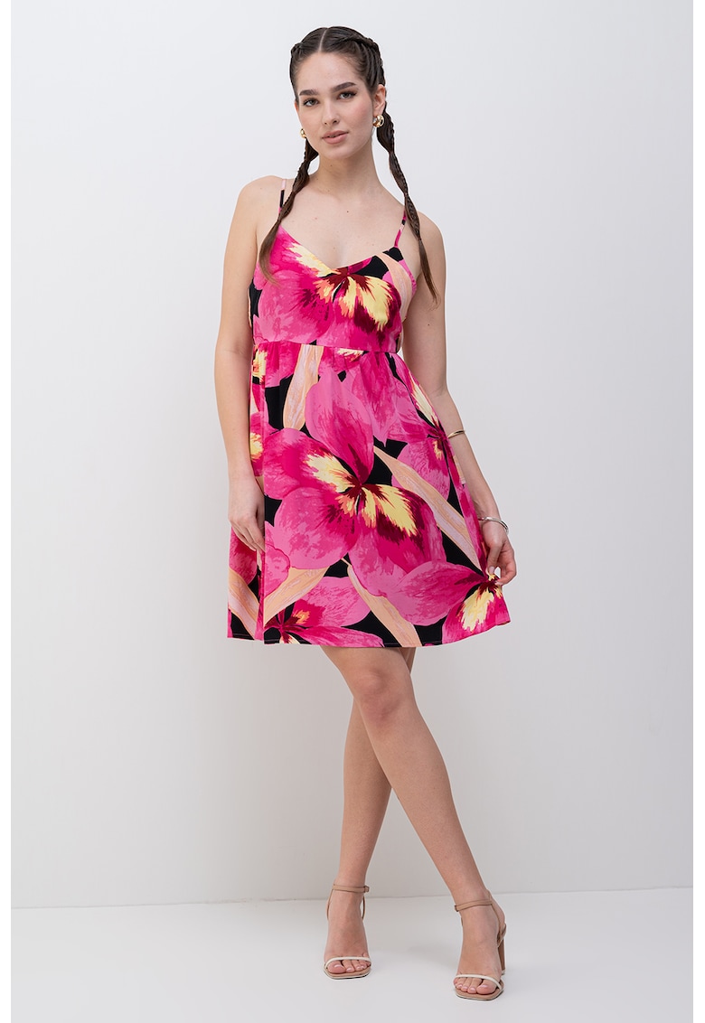 Rochie mini cu imprimeu floral