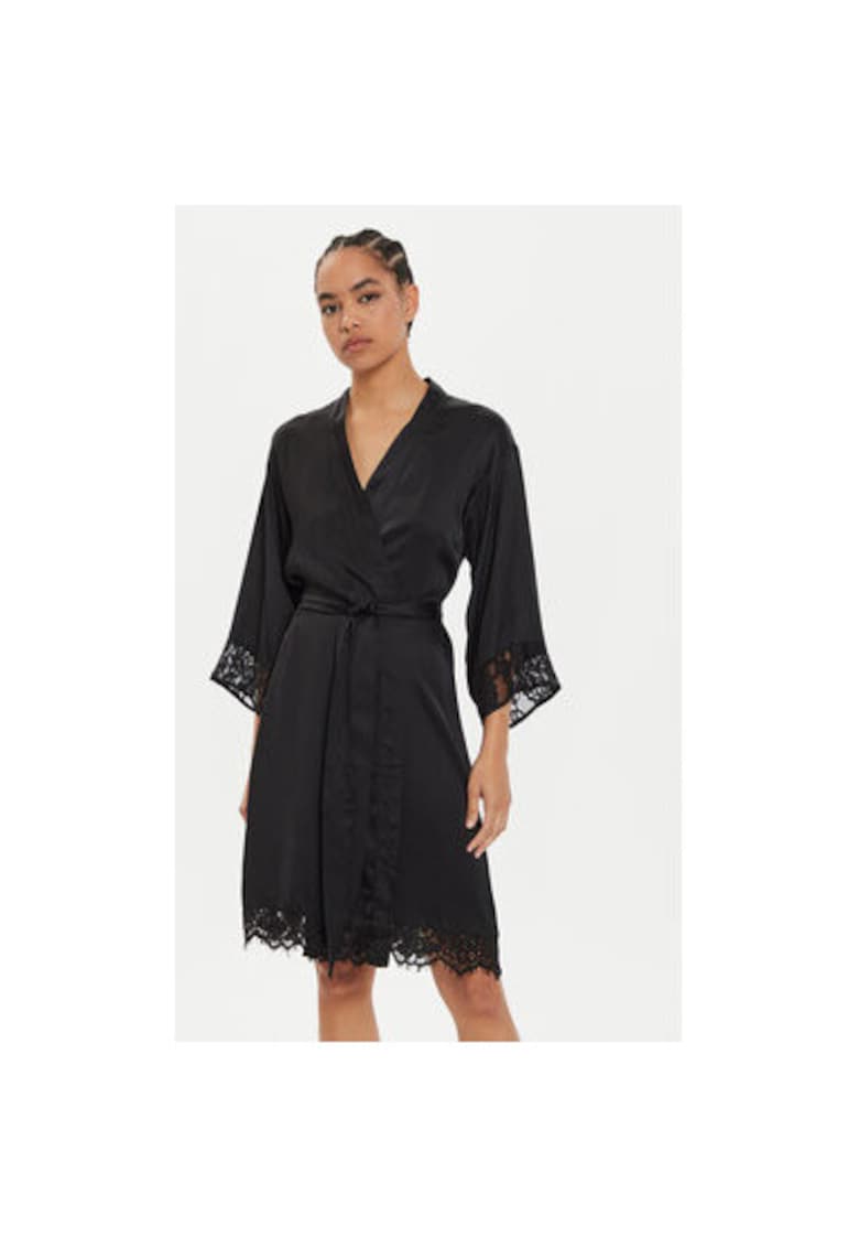 Halat dama - 304525513 - Poliamida/Viscoza/Bumbac - Negru - Negru