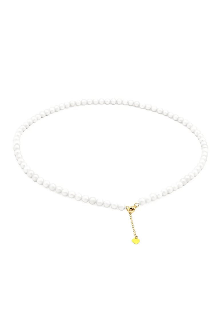 Colier din aur de 18K cu perle de cultura Heart