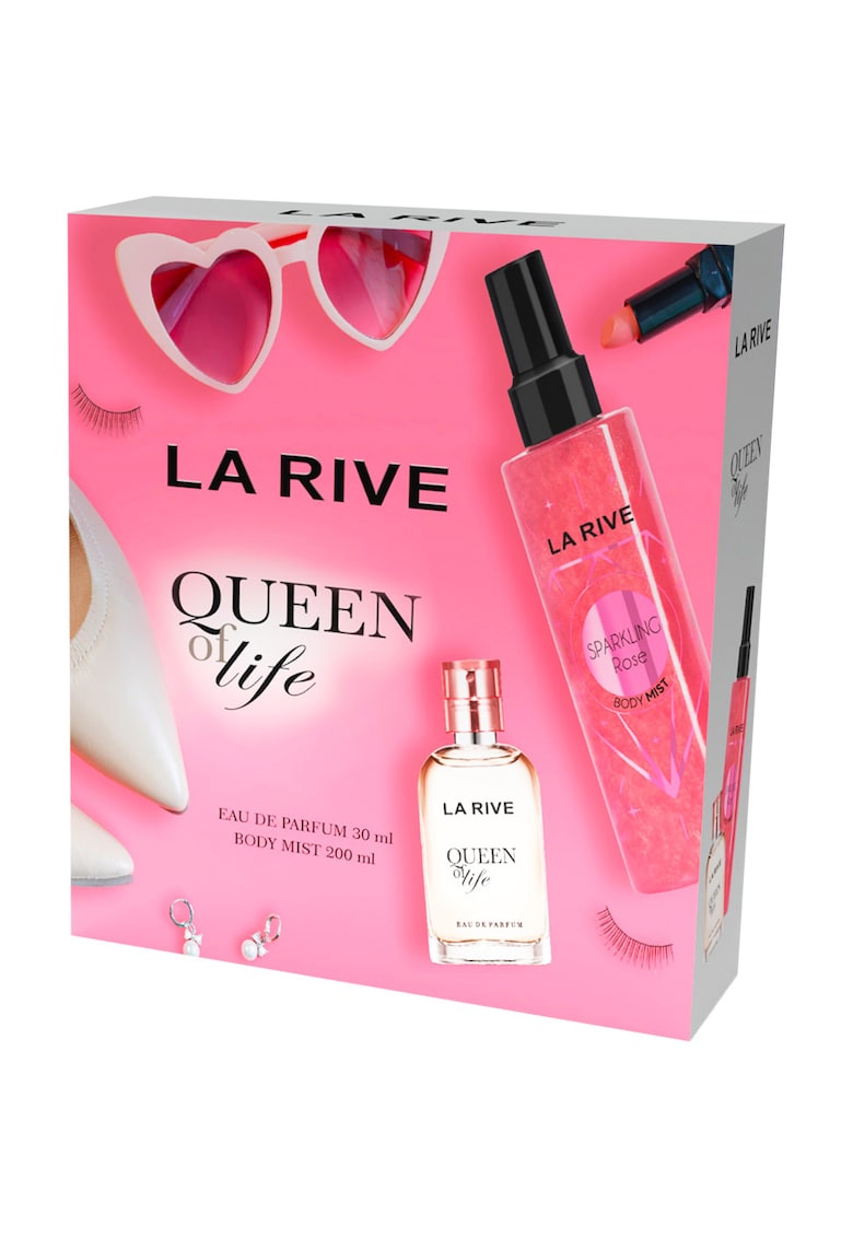 Set  Queen of Life cu apa de parfum 30 ml / body mist 200 ml