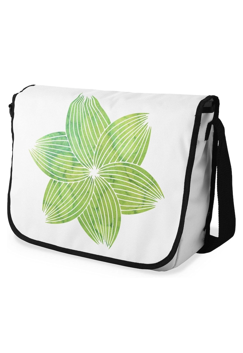 Geanta dama bumbac - design geometric - 29x36cm - multicolor