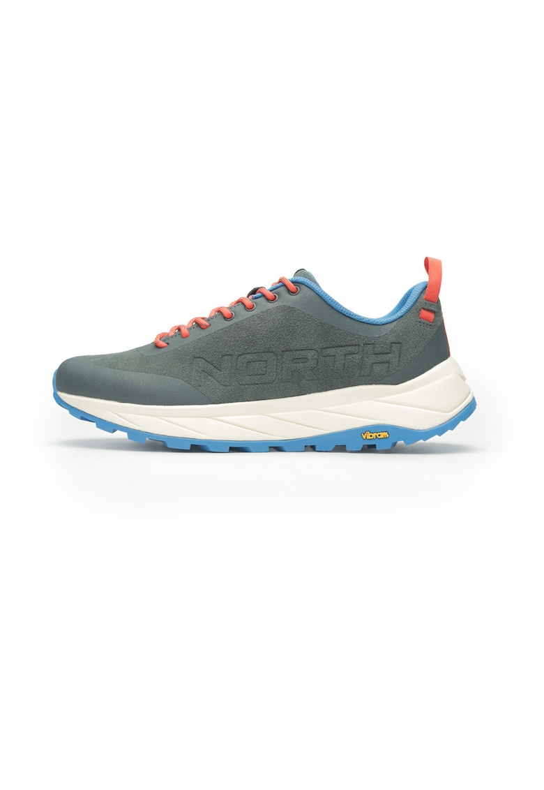 Pantofi de drumetie Vibram® Megagrip pentru barbati Nanga - Albastru/Gri inchis
