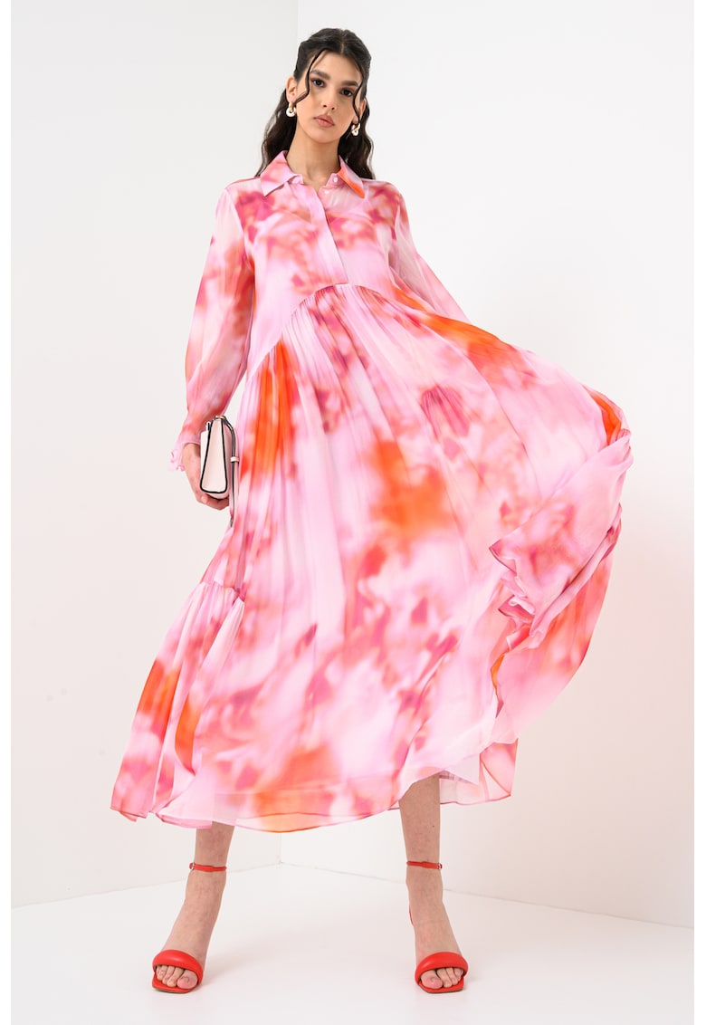 Rochie lunga cu croiala lejera Rochie lunga cu croiala lejera