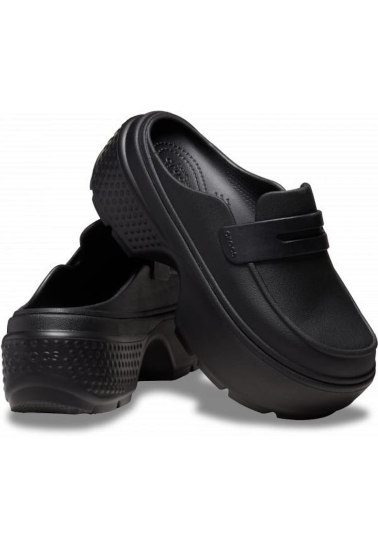 Saboti Femei - Stomp Loafer 209937 Clog - Negru - Negru
