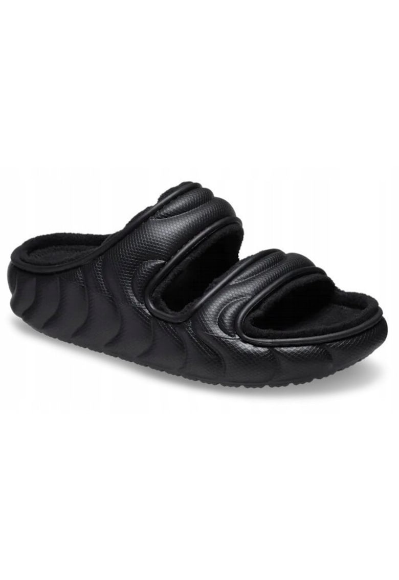 Papuci cu captuseala Femei - Classic Cozzy Overpuff 210074 - Negru - Negru