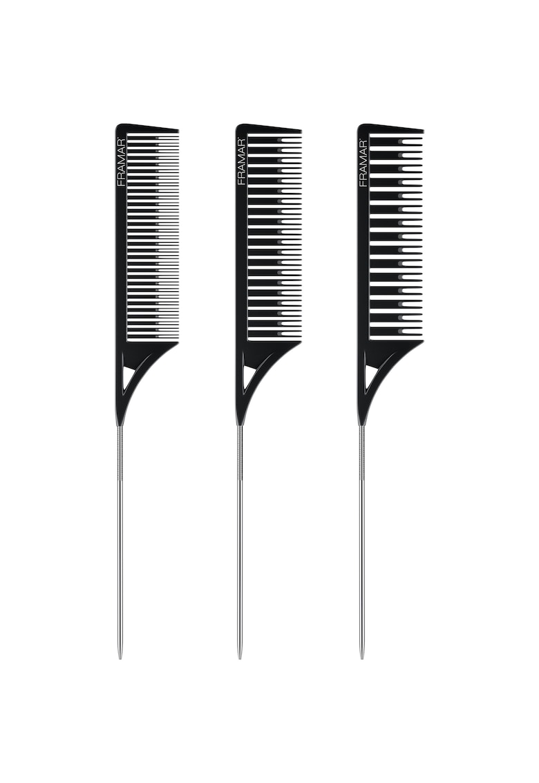 Set piepteni Dreamweaver Negru - 3buc.