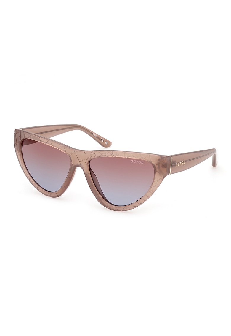 Ochelari de soare cat-eye cu logo
