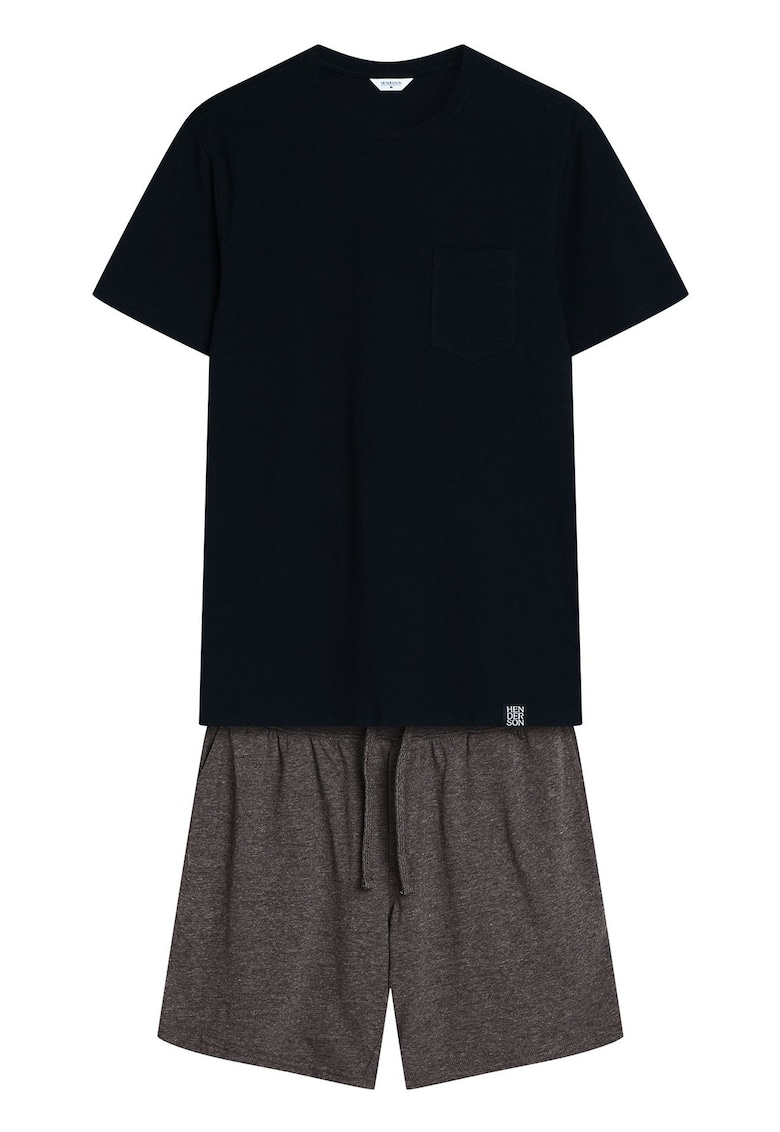 Pijama barbati Mick Negru