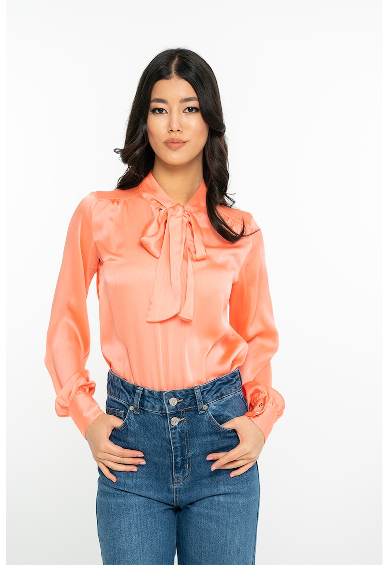 Bluza regular fit cu mansete Lily