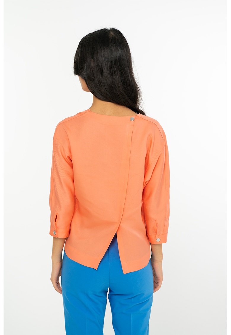 Bluza din lyocell cu maneci 3/4 Yvonne