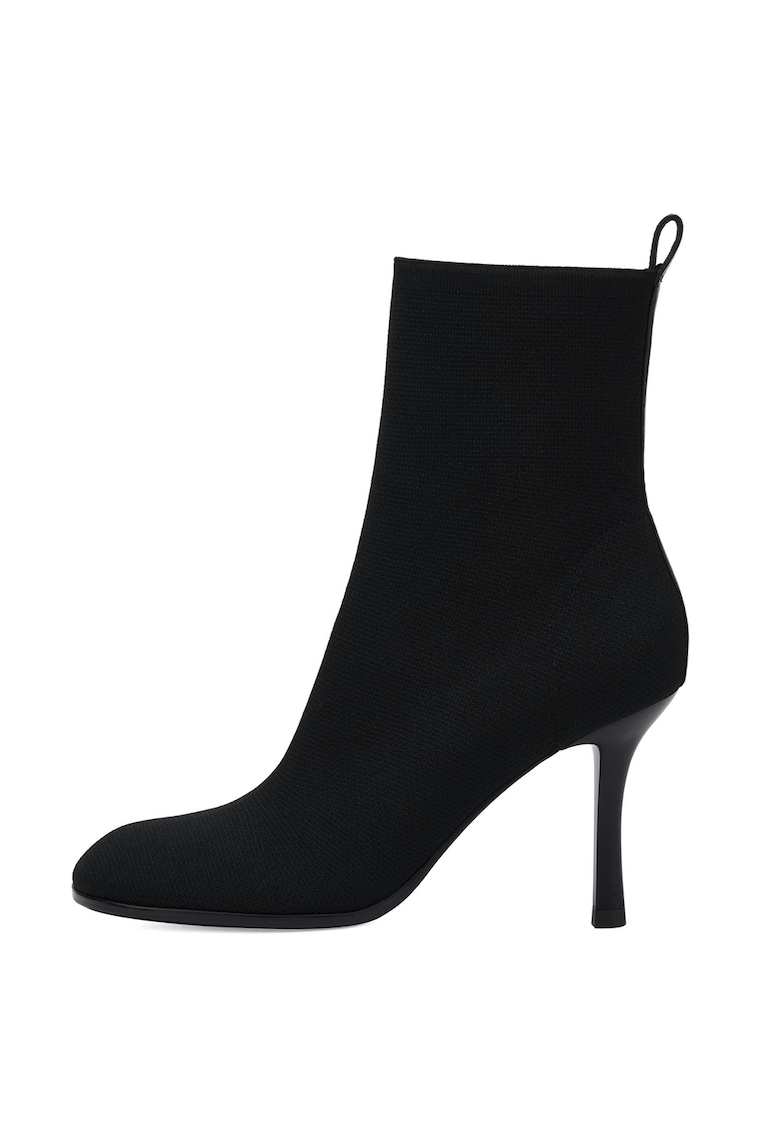 Botine cu partea superioara din material textil